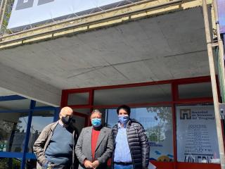 Visita del Director de DINAMIGE May. (R) Marcelo Pugliesi